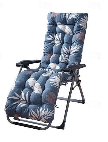  Cojín para mecedora, cómodo cojín reclinable antideslizante con mechones, cojín para ventana salediza para silla de mimbre
