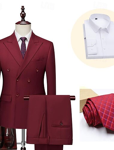  Retrò Vintage Anni 1920 Completi & Blazer Gentiluomo Per uomo Mascherata Festa / Sera Addio al Nubilato Adulti Cappotto Pantaloni