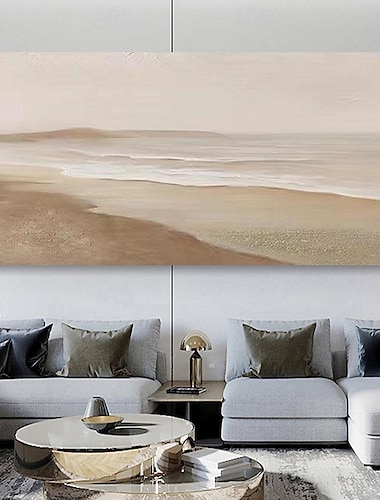  olieverfschilderij wabi sabi schilderij handgeschilderde grote beige kunst bruin 3d minimalistisch schilderen op canvas bruin 3d textuur muur kunst neutraal beige boog gips schilderij