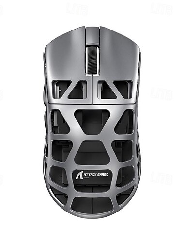  Angriff Shark R3 kabellose Maus Magnesiumlegierung Gaming-Maus Drei-Modus Bluetooth leichte Paw3395 4k 8k E-Sport-Maus PC-Geschenk