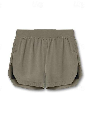  Herren kurze Sporthose Laufshorts kurze hosen Trainingsshorts Sweatshirts Tasche Elastischer Bund Kurze Hose Outdoor Sport & Natur Sportlich Schnelltrocknend Leichtgewichtig Weich Marathon Laufen