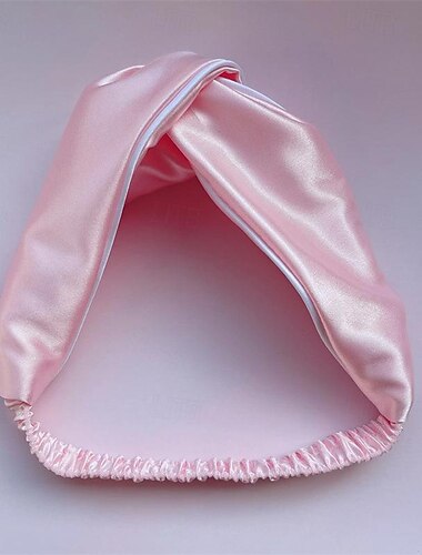  Stirnband aus echter Maulbeerseide für Damen, elastisch, seidig, für dickes, lockiges Haar, rutschfest, knitterfrei, modisches Stirnband, Seidenstirnband zum Schlafen, Haarband zum Gesichtswaschen
