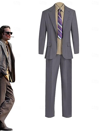  Joker: Folie à Deux Joker 2 Żartowniś Klaun Płaszcz Bluzka / koszula Spodnie Cosplay Kostiumy z filmów for Męskie Doroślu Karnawał Bal maskowy Spektakl Impreza