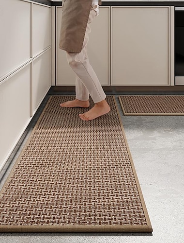 alfombras de cocina lavables antideslizantes &amp; Alfombrillas antifatiga, antideslizantes, absorbentes, con respaldo de goma para suelos, lavables a máquina, alfombrillas de granja para fregadero,