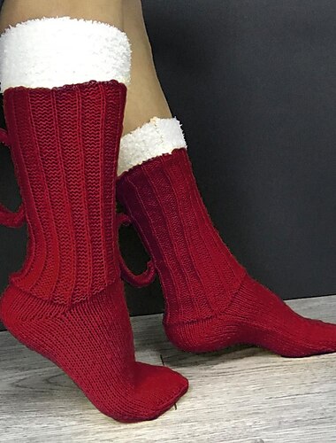 Oktoberfestbier Kostüm Socken Oktoberfest / Bier Deutsch München Wiesn Herren Damen Stoff im traditionellen Stil Socken