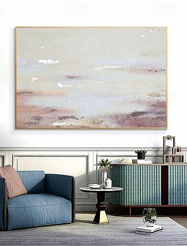  große abstrakte goldene Leinwandgemälde handgemaltes rosa Kunstölgemälde für Wohnzimmer-Innenraumgemälde für Wände Kunstölgemälde für Kaminwanddekorkunst