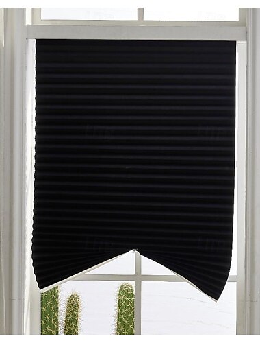  Klebevorhänge, Verdunkelungsrollos, Plissees, Sonnenschutzvorhänge für Schlafzimmer und Haushalt, nicht perforierte Rollos, einfach