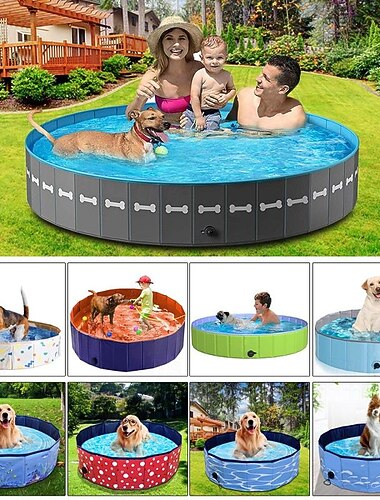  Prodotti per cani Prodotti per gatti Recinzione wireless box per bambini Porticina per animali Portatile Ripiegabile Leggero Montaggio libero Plastica S M L Blu 1 PC