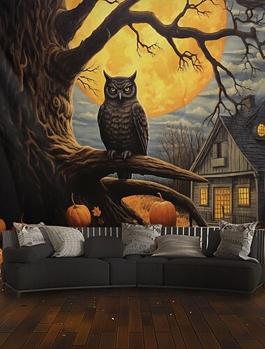  Cat Hanging Tapestry Wall Art Large Tapestry Mural Decor Photograph Backdrop Blanket Curtain Home Bedroom Living Room Decoration Ghost