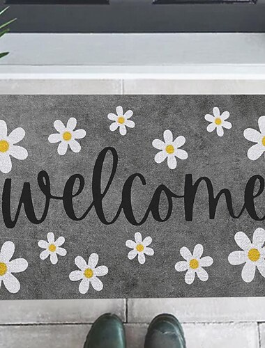  Sonnenblumen Herbst Fußmatte Küchenmatte Bodenmatte rutschfester Bereich Teppich Ölfester Teppich Indoor Outdoor Matte Schlafzimmer Dekor Badezimmermatte Eingangsteppich