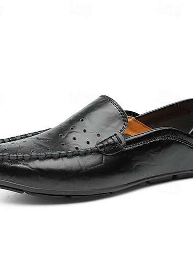  Herren-Loafer aus hellbraunem Leder – atmungsaktive Slipper zum Hineinschlüpfen für die Freizeit und den formellen Anlass