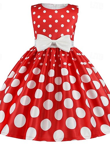 Mädchen' 3D Stelle Party Kleid Ärmellos Sommer Leistung Party Geburtstag Prinzessin Schön Süß kinderkleidung 4-12 Jahre abendkleider Schaukelkleid A Linie Kleid Midi Regular Fit