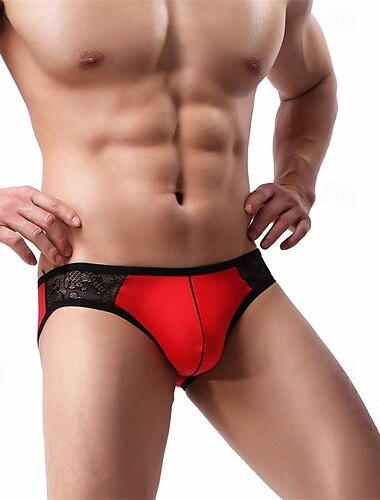  Herren 1 pc Unterwäsche Boxer Boxer-Shorts Nylon Atmungsaktiv Weich Komfortabel Glatt Mittlere Hüfthöhe Schwarz Weiß