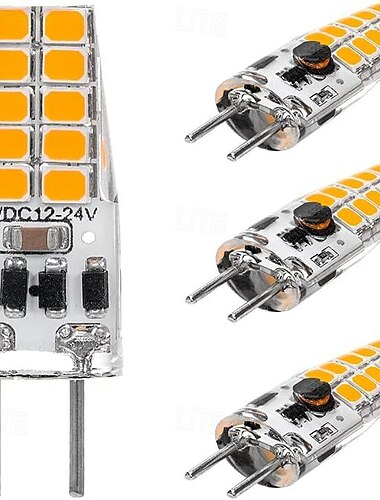 gy6.35 led λαμπτήρας ac/dc 12v-24v 3w για ντουλάπα κάτω από την οροφή του ντουλαπιού επιτραπέζιο κρεμαστό πολυέλαιο φώτα έμφασης