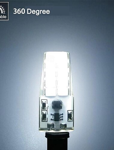  Gy6.35 LED-Birne AC/DC 12 V-24 V 3 W für Schrank, Unterschrank, Decke, Tisch, Pendelleuchte, Kronleuchter, Akzentbeleuchtung