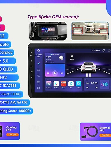  για renault duster arkana 2016 - 2019 ραδιόφωνο αυτοκινήτου multimedia player βίντεο πλοήγηση gps android no 2din 2 din dvd