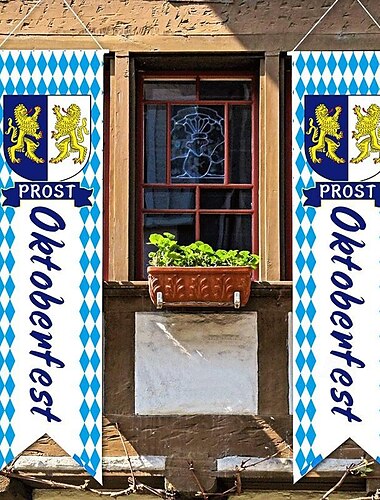  décorations de fête Oktoberfest bannière de porte photo Oktoberfest accessoires de fond grande bannière de porte photo en tissu pour décorations de fête Oktoberfest fournitures de jeu drôles