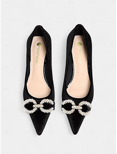  Burgunderrote Pumps mit Kitten Heel aus Samt für Damen mit Perlenschleife – elegante Abendschuhe für Partys, Hochzeiten und besondere Anlässe