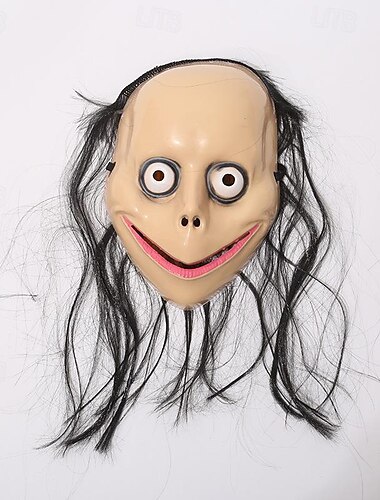  Herre Dame Unisex Skræk Skræmmende kostume Halloween Maske Halloweentillbehör  til  Halloween Karneval