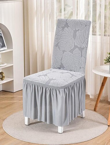  Stretch-Barhockerbezug Stuhlhussen, Thekenhocker, Kneipenstuhl-Schonbezug für Esszimmer, Café, Barhocker-Schonbezug, abnehmbarer Möbelstuhl-Sitzbezug, Jacquard-Stoff mit elastischem Boden