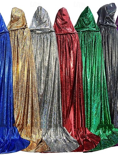  Bruxa Noite de Walpurgis Capa Adulto Homens Mulheres Medieval Espetáculo Festa Carnaval Baile de Máscaras Fantasia de Carnaval Fácil