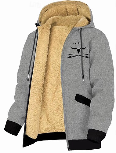  Cowboy Herrenmode 3D-Druck Fleece Hoodie Hoodies Khaki Grau Rundhals Herbst Winter Designer Hoodie Sweatshirt