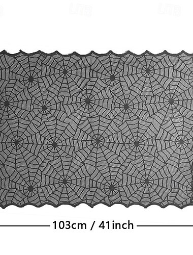  Halloween-Tischdecke – gruseliges Design mit Geistern und Kürbissen – strapazierfähig und pflegeleicht – perfekt für Halloween-Partys und festliche Dekoration – ideal für Esstische und Buffets