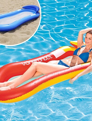  Wasserspielzeug Aufblasbare Luftmatratzen Ungiftig PVC Strand Kreativ Outdoor Sommer Alles Kinder Erwachsene