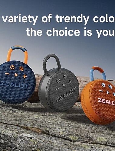  ZEALOT S77 Уличные колонки Bluetooth-динамик Bluetooth TF карта На открытом воздухе Водонепроницаемый Стереозвук Динамик Назначение ПК Ноутбук Мобильный телефон