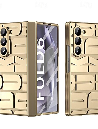  puhelin Etui Käyttötarkoitus Samsung Galaxy Z Taita 6 Z Fold 5 Z Fold 4 Z Fold 3 Takakuori ja näytönsuoja Koko vartalon suoja Iskunkestävä Pinnoitus PC