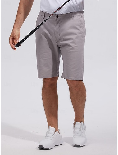  Herr Golfshorts Svart Rodnande Rosa Vinröd Underdelar Golfkläder Kläder Outfits Bär kläder