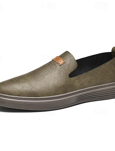  weiße Slipper für Herren – lässige Lederschuhe für den täglichen Komfort
