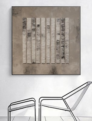  pintura al óleo abstracta pintada a mano pintura beige marrón y verde obra de arte wabi sabi marrón hecha a mano pintura al óleo pintura al óleo texturizada pintada a mano pintura al óleo beige arte