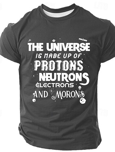  Men's Sarcasm Funny T shirt Short Sleeve T shirt 3D Print Crew Neck Shirt Vintage Cool Party Holiday Blue Green Dark Gray Summer Spring Clothing Apparel S M L XL XXL XXXL