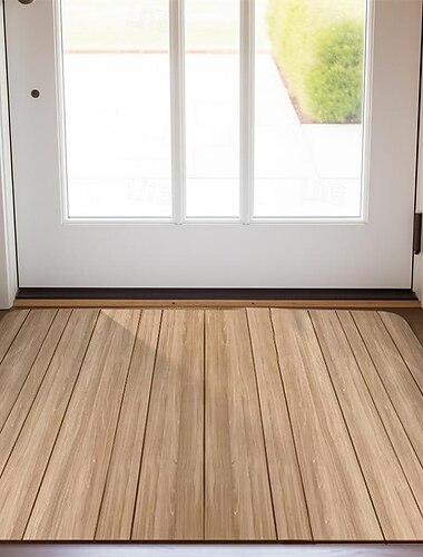  dřevěná textura rohožka kuchyňská rohož podlahová rohož protiskluzová plocha koberec odolný proti oleji koberec vnitřní venkovní rohož ložnice dekorace rohožka koupelna vstupní koberec