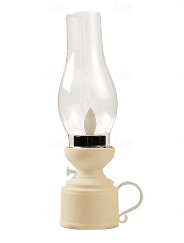  Led elektronische kerze licht retro petroleumlampe simulation nostalgischen ornament stimmungsvolles gefühl kleine nachtlicht kerzenhalter dekoration urlaub partei atmosphäre licht 1 stück
