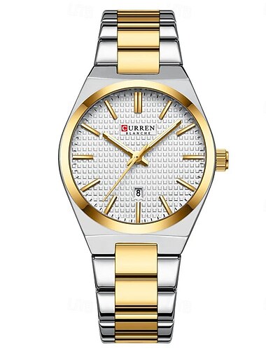  Curren mote dameklokke toppmerke luksus dame jente armbåndsur elegant rustfritt stål armbånd klassisk kvinneklokke gave 8439