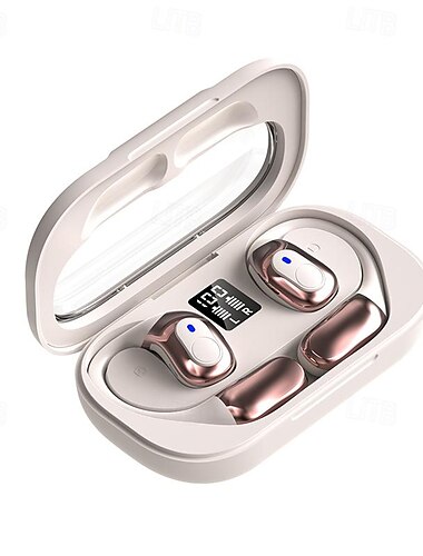  Fones de Ouvido Bluetooth 5.4 Com Controle de Toque à Prova d'Água Fones de Ouvido de Jogos Sem Fio com Cancelamento de Ruído
