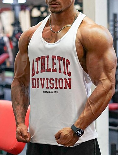  Per uomo Canotta da Allenamento Canotta da corsa Canotta da palestra Senza maniche Gilet / Gilet Informale Athleisure Traspirante Asciugatura rapida Morbido Allenamento in palestra Corsa Marcia