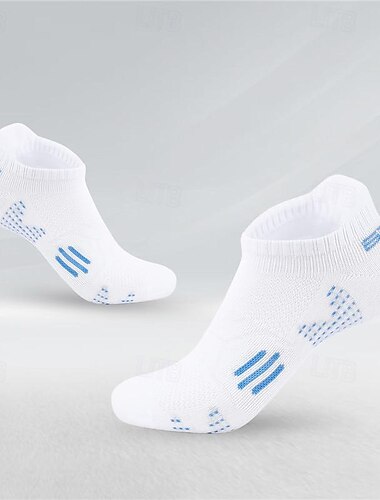  Calcetines de compresión Calcetines Deportivos Calcetines para correr 1 Par Bloque de Color Hombre Calcetines de tubo Transpirable Reductor del Sudor Cómodo Entrenamiento de gimnasio Baloncesto