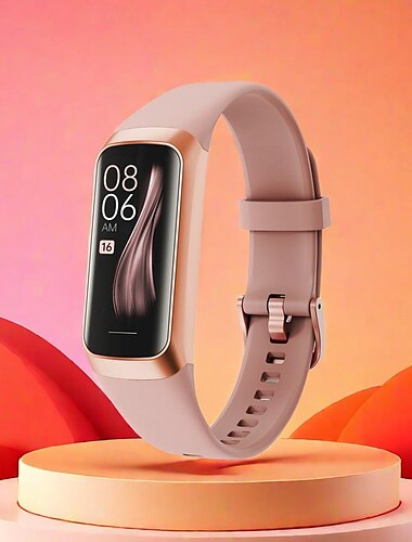  C60 Reloj inteligente 1.1 pulgada Smartwatch Reloj elegante Bluetooth Podómetro Seguimiento del Sueño Monitor de Pulso Cardiaco Compatible con Android iOS Mujer Hombre Larga espera Rastreador de pasos