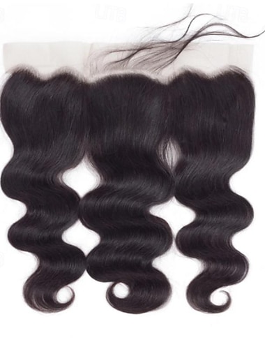  Cabello Vietnamita Cierre 4x13 Ondulado Amplio / Ondulado Medio Parte gratuito Malla suiza Cabello humano remy Mujer con pelo de bebe / Clásico / Entradas Naturales Nochevieja / Ropa Cotidiana