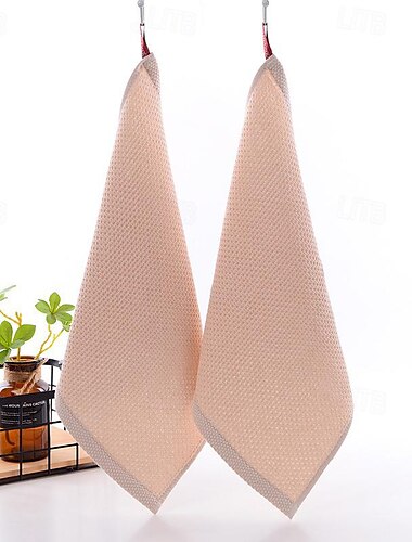  Baumwoll-Jacquard-Gaze-Handtuch Baumwollwaben-Quadrat-kleines Handtuch Großhandel Gesicht waschen Kinder Baby Baby