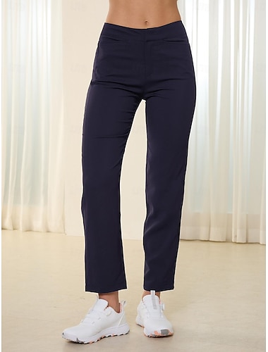  Damen Golfhose Marineblau Schwarz Hosen / Regenhose Damen-Golfkleidung, Kleidung, Outfits, Kleidung