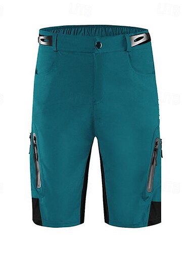  WOSAWE Herren Radlerhose Fahrradhose Fahrradshorts Fahhrad Kurze Hose Slim Fit Sport Atmungsaktiv Schnelltrocknend Hochelastisch Komfortabel Schwarz Rosa Bekleidung Fahrradbekleidung
