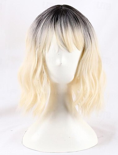  Parrucca cosplay Harley Quinn Joker 2 capelli sintetici parrucche Halloween cosplay party