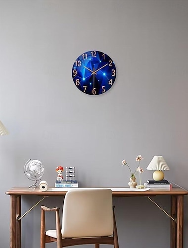  Настенные часы на батарейках, современные настенные часы, не тикающие, для спальни, гостиной, офиса