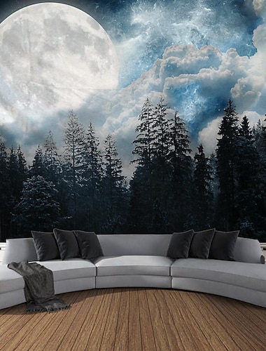  Natur Sterne Himmel hängen Wandteppich Kunst große Wandteppich Wandbild Dekor Fotografie Hintergrund Decke Vorhang Haus Schlafzimmer Wohnzimmer Dekoration Wandtuch XXL Natur