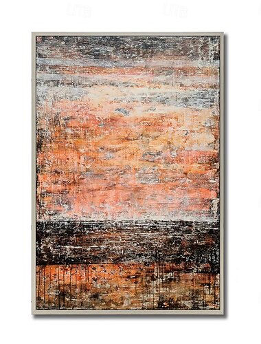  handgjorda oljemålningar canvas väggkonst dekoration modern abstrakt för heminredning rullad ramlös osträckt målning