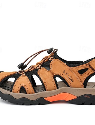  Atmungsaktive Outdoor-Wandersandalen für Herren mit verstellbaren Riemen und rutschfester Sohle – robust und bequem für Abenteuer